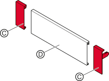 MtxBoxA.ком.креп.фас.вн.ящ.сер Н89мм